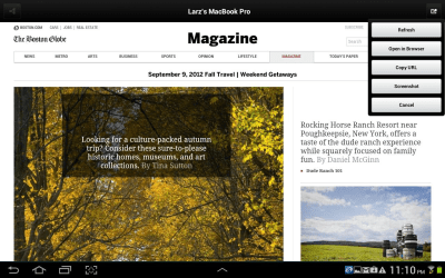 Screenshot of the application Adobe Edge Inspect CC - #7