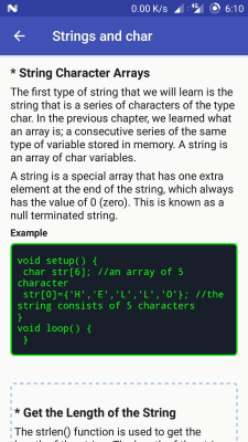 Screenshot of the application Piloting Arduino Controller - #6