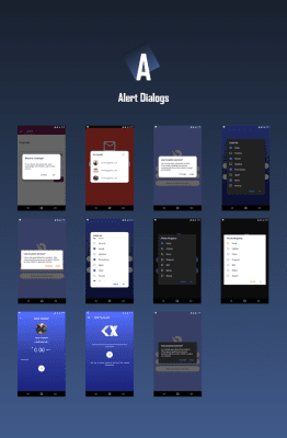 Screenshot of the application CodeX - Android Material UI Templates - #8