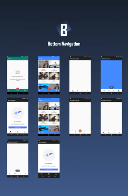 Screenshot of the application CodeX - Android Material UI Templates - #11