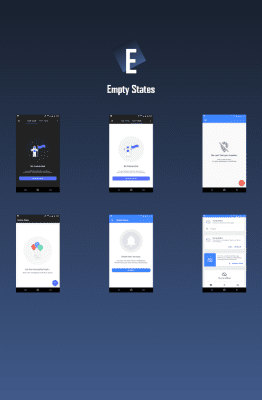 Screenshot of the application CodeX - Android Material UI Templates - #14