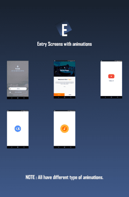 Screenshot of the application CodeX - Android Material UI Templates - #15