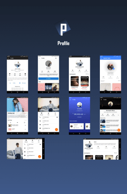 Screenshot of the application CodeX - Android Material UI Templates - #19