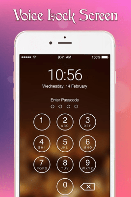 Screenshot of the application Voice Screen Lock : Voice Lock - #7