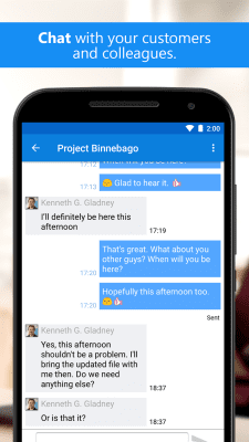 Screenshot of the application TeamViewer-Remote Access Android - #5