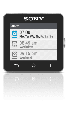 Screenshot of the application SmartWatch 2 SW2 - #2