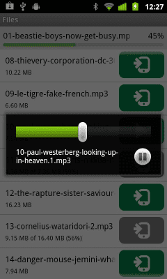 Screenshot of the application uTorrent Remote - #6