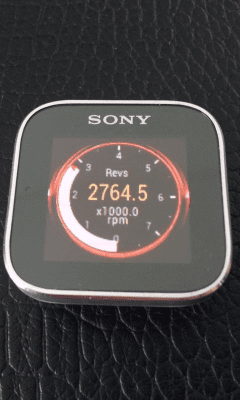 Screenshot of the application SmartWatch for Torque(OBD/Car) - #3