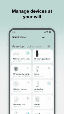 Screenshot of the application Xiaomi Home - #3