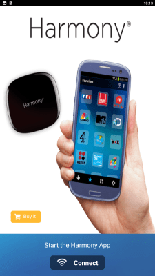 Screenshot of the application Harmony Link - #3