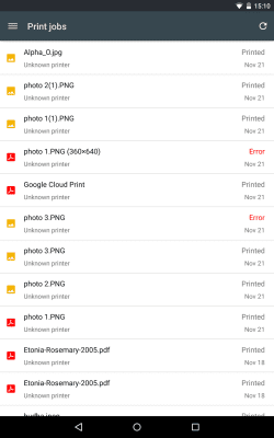 Screenshot of the application Virtual printer - #8
