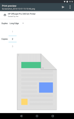 Screenshot of the application Virtual printer - #10