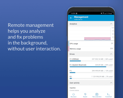 Screenshot of the application LogMeIn - #4