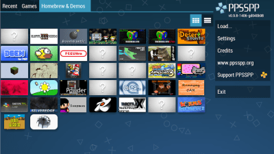 Screenshot of the application PPSSPP - PSP emulator - #2