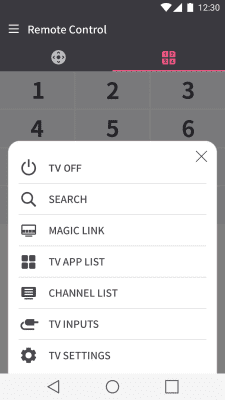 Screenshot of the application LG TV Plus - #5