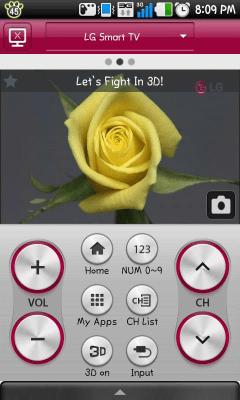 Screenshot of the application [Deprecated] LG TV Remote - #1