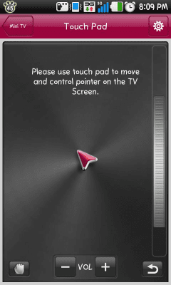 Screenshot of the application [Deprecated] LG TV Remote - #2