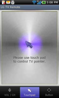Screenshot of the application LG TV Remote 2011 - #3