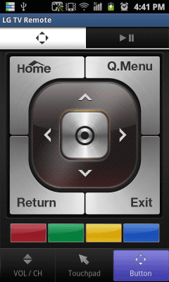 Screenshot of the application LG TV Remote 2011 - #8