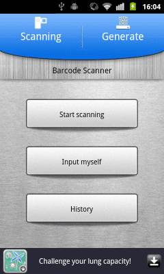 Screenshot of the application [QR code]Barcode scanner - #5
