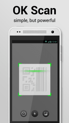 Screenshot of the application OK Scan(QR&Barcode) - #1