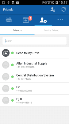 Screenshot of the application Samsung Cloud Print - #3