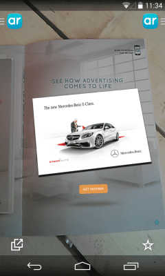 Screenshot of the application Layar - #4