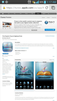 Screenshot of the application Simple QR Code Scanner - #5