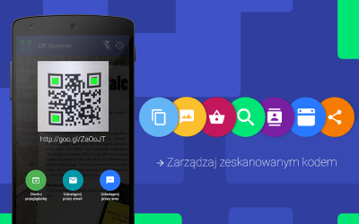 Screenshot of the application QR SKANER - #5