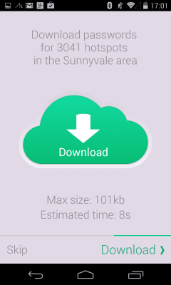 Screenshot of the application Free Zone - Free WiFi Scanner - #6