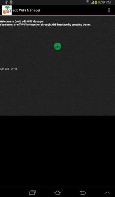 Screenshot of the application Droid ADB WIFI Manager - #5