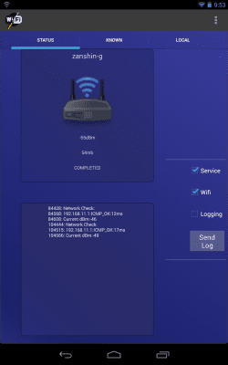 Screenshot of the application Wifi Fixer - #3