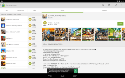 Screenshot of the application AppBrain App Market - #9