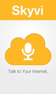 Screenshot of the application Skyvi (Siri for Android) - #1