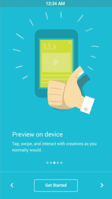 Screenshot of the application Google Creative Preview - #5