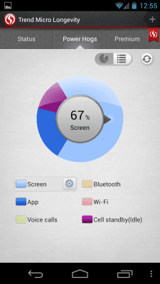 Screenshot of the application Longevity - Battery Saver - #4