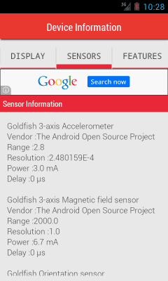 Screenshot of the application My Device Info - #4