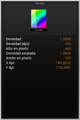 Screenshot of the application Z - Device Test - #7
