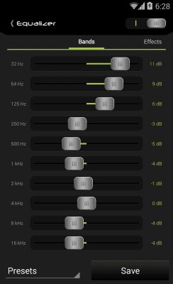 Screenshot of the application Carbo skin for NRG Player - #3