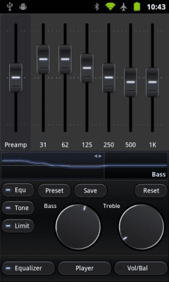 Screenshot of the application Poweramp - Classic Skin - #3