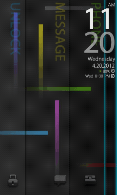 Screenshot of the application Ray GO Locker Theme - #3