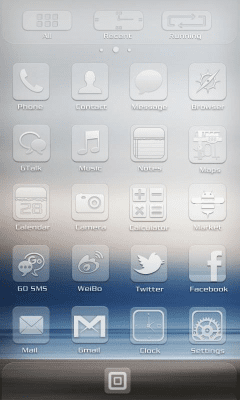 Screenshot of the application Diva Theme GO Locker - #3