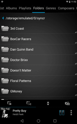 Screenshot of the application Rocket Player Classic Blue - #5