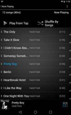 Screenshot of the application Rocket Player Classic Blue - #6
