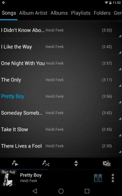Screenshot of the application Rocket Player Classic Blue - #7