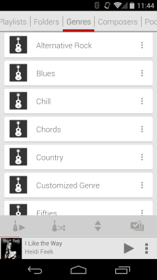 Screenshot of the application Light Red Skin - Rocket Player - #3
