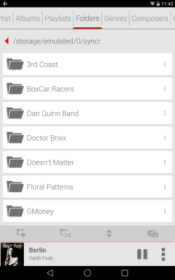 Screenshot of the application Light Red Skin - Rocket Player - #6