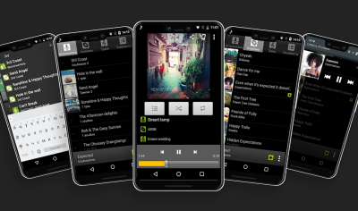 Screenshot of the application Android Music Player - #1