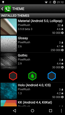 Screenshot of the application PP Theme – Gothic - #1