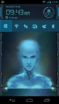 Screenshot of the application EVA Toucher Theme GO Launcher - #6